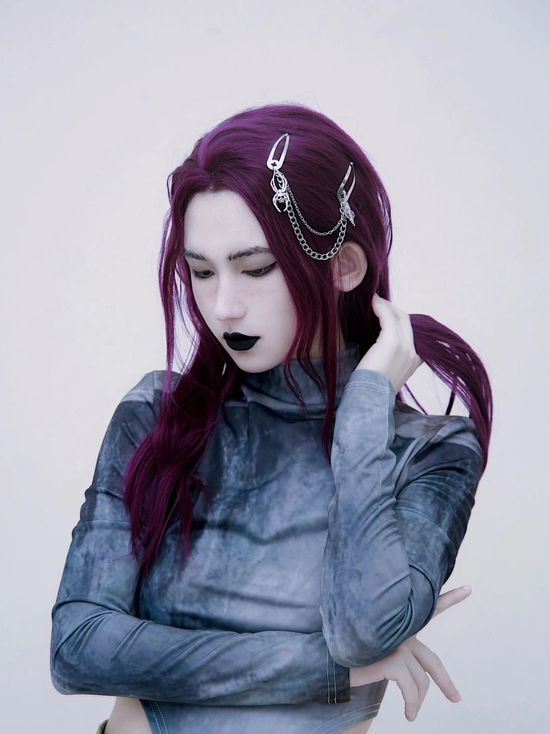 前髪 バング用オリジナルハンドメイドヘアクリップ：スパイダー＆バタフライデザインの実用性と適用シーン