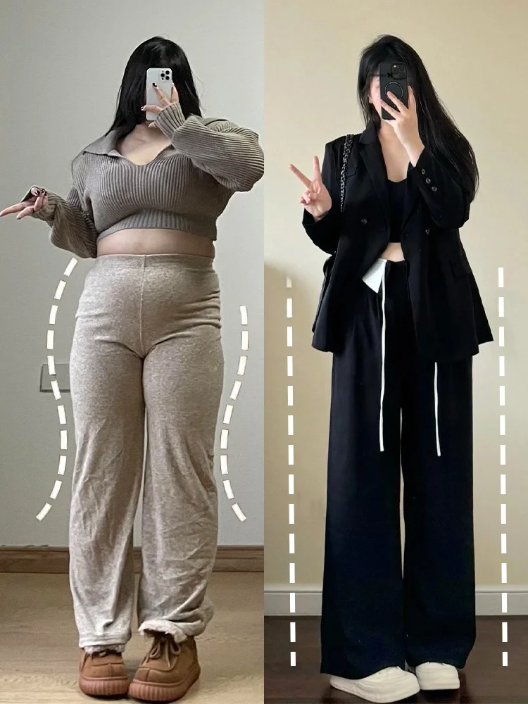 体のラインが出る服 職場でどう対処する？黒いスーツパンツが解決するリアルな使い方
