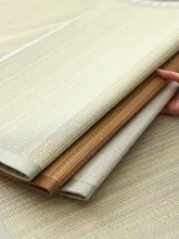 防滑機能付き 藤製ソファクッションカバー【夏用・エアコン対策・シンプルデザイン】