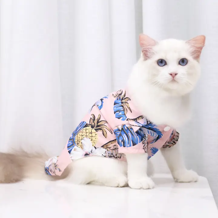 犬服 夏用 中小型大型犬 薄手 テディキャット ポメラニアン ゴールデンレトリバー ラブラドール ペット