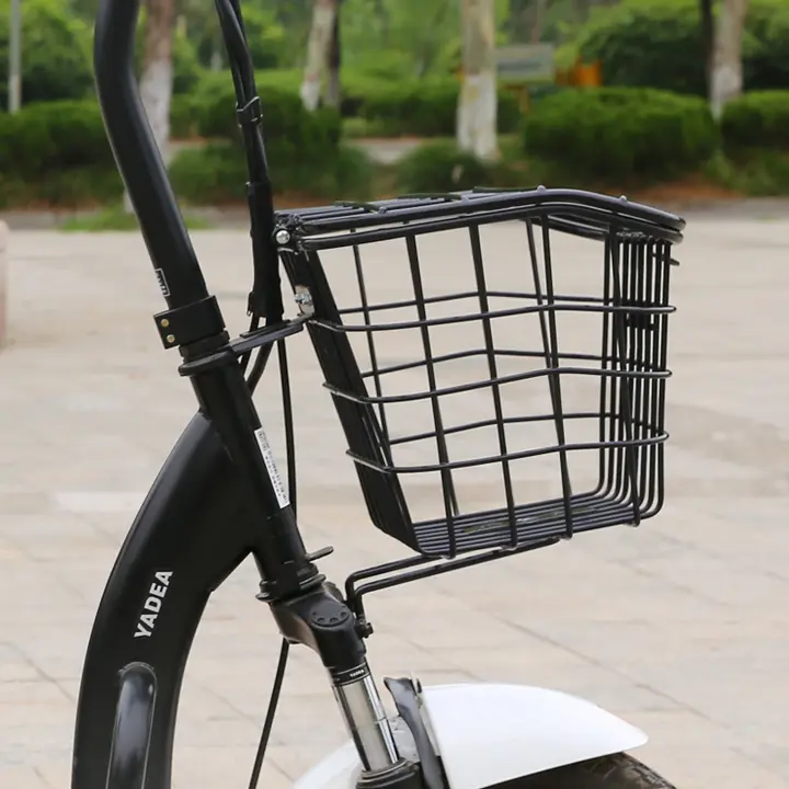 電動自転車用 前バスケット【大型・頑丈設計・汎用】