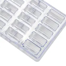 チョコレート型・DIY用円柱形アイスキューブトレイ【硬質プラスチック製】