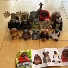 丸みを帯びた動物のカプセルトイ【ペンギン・コアラ・オランウータン・カモノハシ】（セットアップ対応）