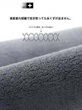 理想L7/L9/MEGA/L8/L6/ONE/M8/MPV対応洗車用タオル【車内装飾用・マイクロファイバー素材】