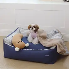 防水インナー付き全綿ペット用クッション【お手入れ簡単・小型犬用】