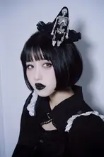 奇妙なキャンディ装飾品セットオリジナル手作り魔女帽子ヘアピン