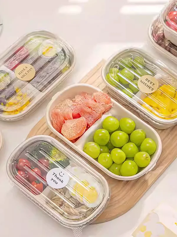 果物紙パルプ製使い捨て弁当箱：アウトドアでの果物保存に最適な一時的な解決策