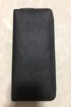 二重ファスナー付きキーケース【本革・シンプルデザイン・多用途】