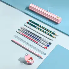 NBX 六角形ペンケース【携帯用・小学生向け・多機能】