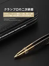 斜め口デザインの眉毛つまみ【ステンレス製・滑り止め・男性用・眉毛抜き用】