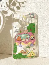 かわいいアニマルデザインのiPhoneケース【透明・シリコン・手帳タイプ対応】
