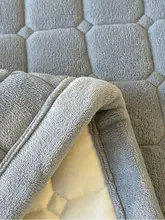 薄型ベビー用マットレス【冬用・牛乳じゅう・保温性・シンプルデザイン】