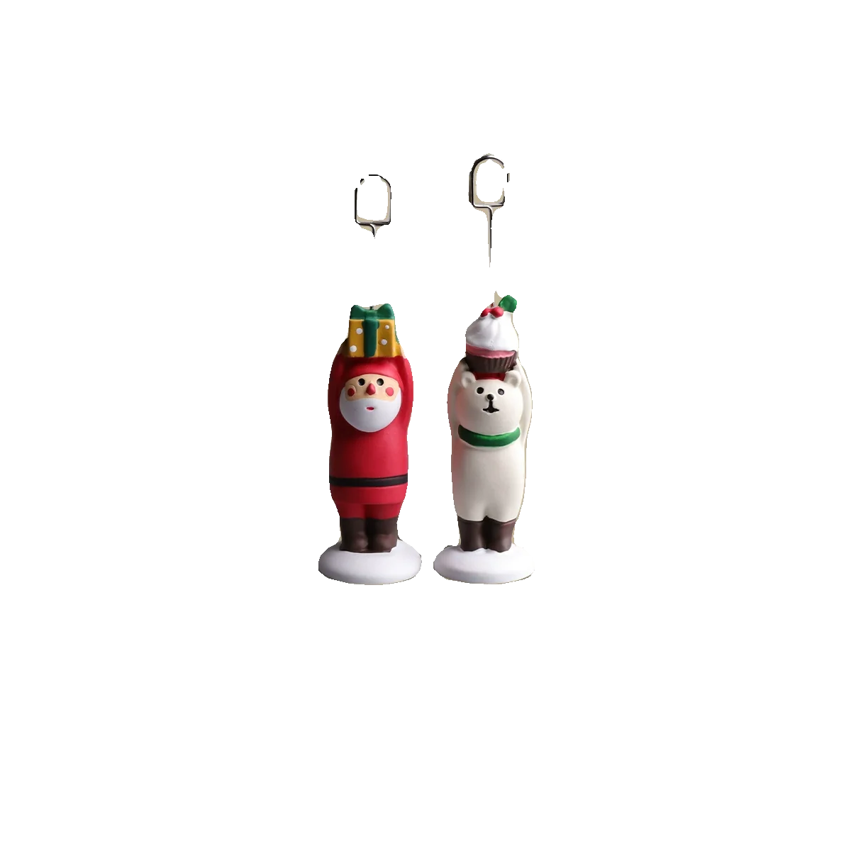クリスマスメモクリップ：オフィスで使える可愛さと実用性のバランス