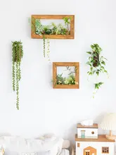 壁掛け風合成植物装飾用プランター【吊り下げタイプ・クリエイティブデザイン】