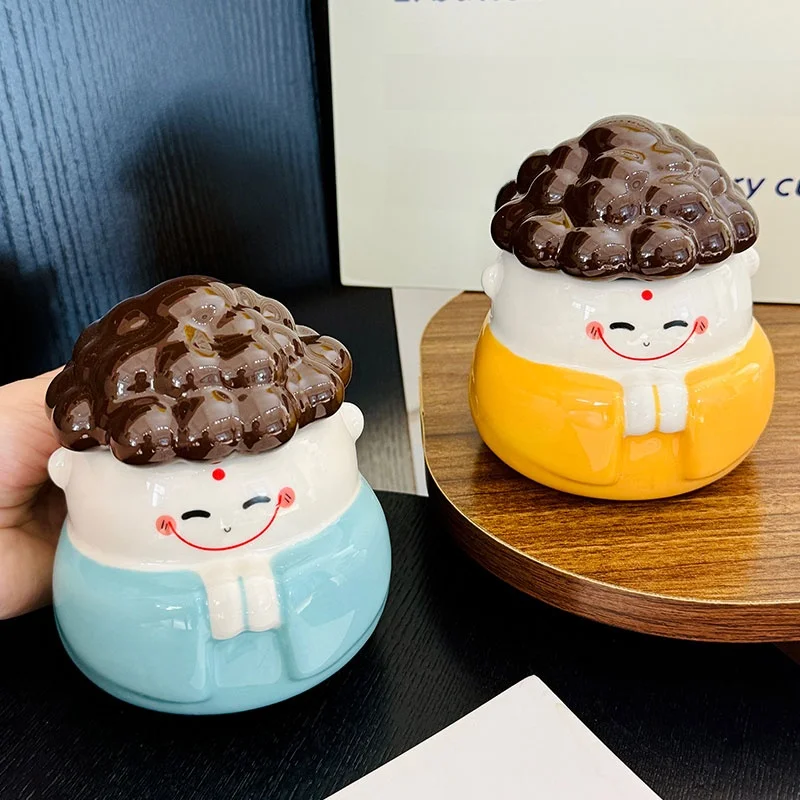 記念品 マグカップ 写真 陶製オフィス用 フタ付きデザイン