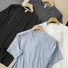 春夏用冷感速乾Tシャツ【アウトドア・男性用・弾力性・UVカット】