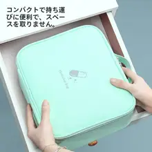 医療ポーチ 旅行 家庭用 布製 収納 健康パッケージ