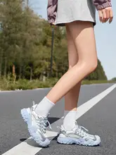 Camel 個性的で可愛いデザイン！厚底アウトドアカジュアルシューズ【女性用・登山用・スポーツ】