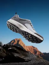 Camel アウトドアシューズ メンズ メッシュ 通気性 滑り止め クッション性 トレッキング 登山 スポーツ 夏