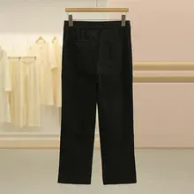通勤向けのスリムフィットパンツ【ウエストゴム・カジュアル・秋用】（セットアップ対応）