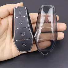 海豚車用キーケース【超薄型・透明フルカバー】