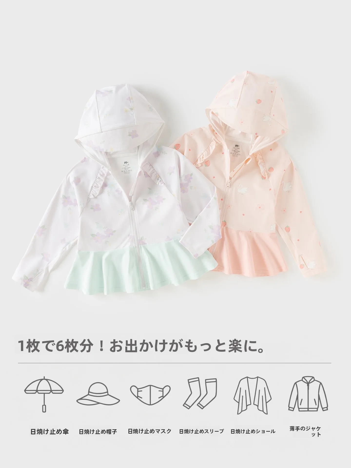 女児用 紫外線防止クールアウター：夏期快適性と遮光性能の実証分析