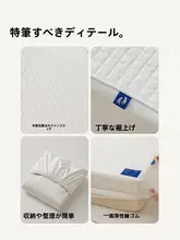 抗菌防ダニ・コットン製マットレス保護カバー【80本ブロード・滑り止め付き・全棉・ベッド用】