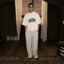 ユニセックスプルオーバーTシャツ【丸首・カジュアル・アメリカンスタイル・プリントデザイン】