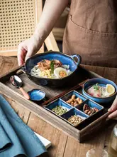 高級陶器製の一人用食器セット【ボウル・皿・家庭用】（セットアップ対応）