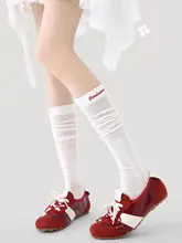 夏用 リボンデザインの透かし編みソックス【通気性・レディース・ショートレッグ】
