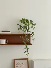 高級擬似植物 吊り下げ型グリーンディスプレイ【室内用・観葉植物風・装飾用】