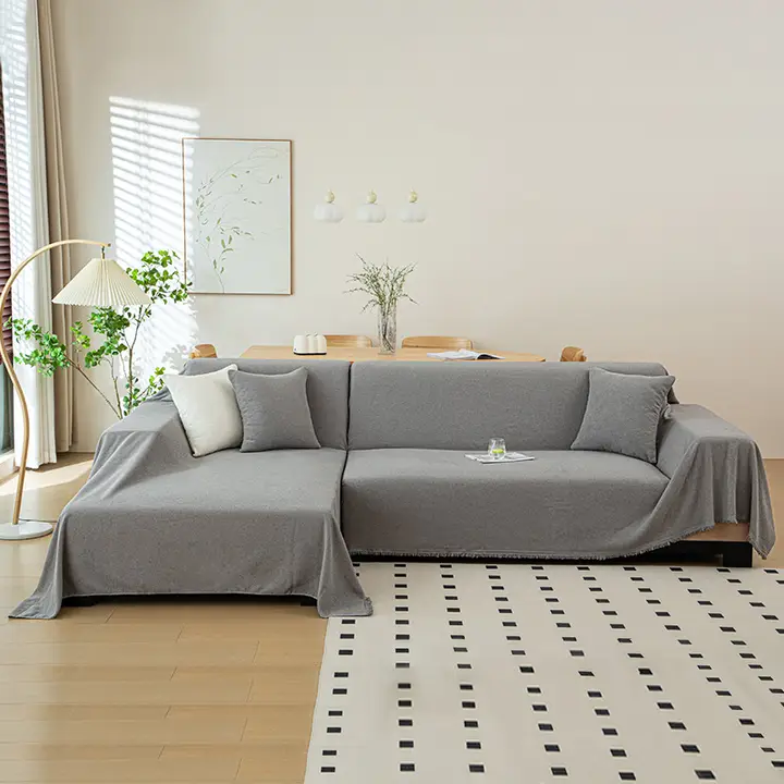 STARZHOME シンプルソファカバー【防汚仕様・季節問わず・猫の爪から保護】