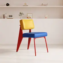 高級感あるカフェ用ダイニングチェア【メタルアーム・モダンデザイン・北欧スタイル】