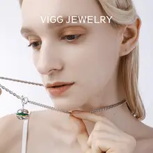 ハンバーガーデザインのネックレス【女性用・軽やかで上品なアクセサリー】