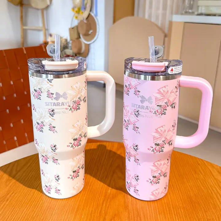 大容量の保温水筒【飲み口付き・保冷機能・女性向け】