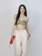 セクシーな美背デザインのスポーツキャミソール【ジャズスタイル・ワイルド・細身効果】