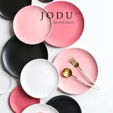 ミニ骨皿【白・黒・ピンク・マット仕上げ・高級陶器・デザート用】