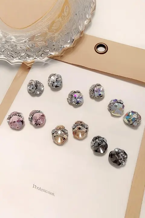 高品質ダイヤモンド風ネイルデコレーション【極上の柔らかさ・多彩デザイン・豪華な装飾】