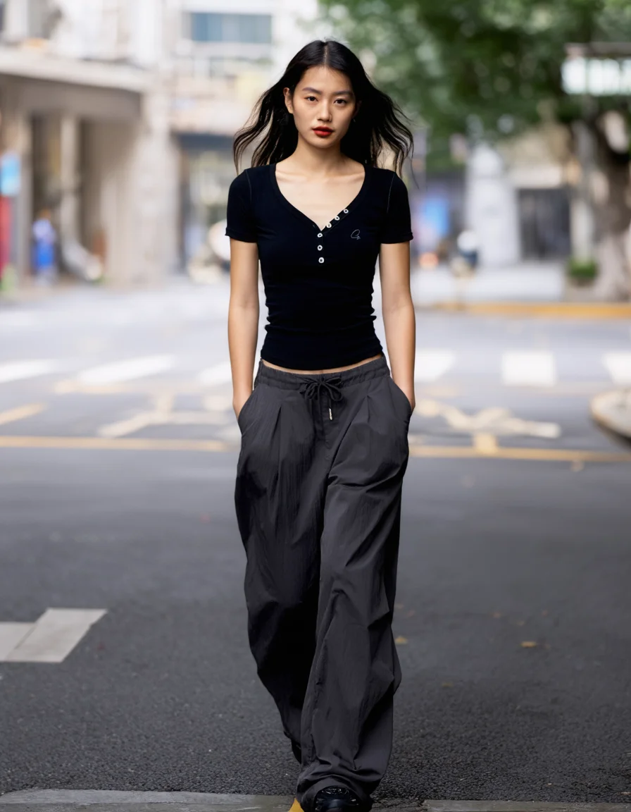 大人可愛い服 50代コーデ 完全ガイド｜大Vネックニットの着こなし術