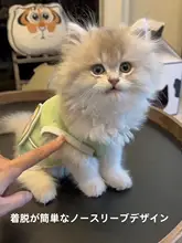 夏用猫服【毛防止・通気性抜群・涼感ベスト】