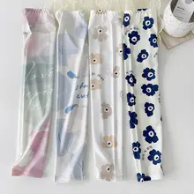 柔らかい花柄のUVカット女性用アイススリーブ【夏用・運転に最適】