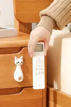 強力磁吸リモコンフック【傷つけずに取り付け可能・カートゥーンデザイン】