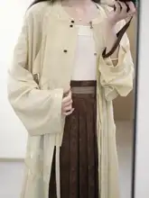美しい色合いの四季花蝶デザイン百迭スカート【春夏用・宋風・日常着】