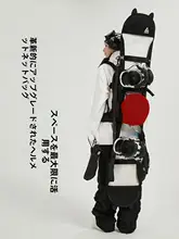 スノーボードバッグ【単板用・ダブルショルダー・広幅デザイン・成人・子供対応】