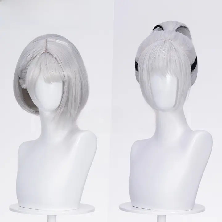 三角洲アクション コスプレ用ボブウィッグ【極上の柔らかさ・波打ちスタイル】