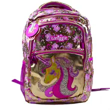 Smiggle 女子用学生向けリュックサック・デクラスパック・ペンケース付き・ユニコーンデザインギフトセット