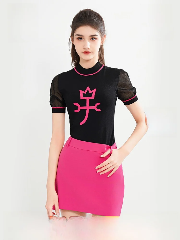 Castelbajac レディースゴルフTシャツ：夏用軽量ストレッチデザインの実用性と使い方