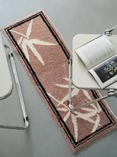 防滑中古風フワフワラグ【玄関・ソファ・ベッドサイド用】