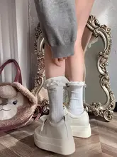 極上の柔らかさ！丸頭デザインのハイソールスニーカー【白・厚底・軽量】
