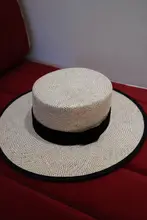 おしゃれなヴィンテージスタイルの草帽【夏の日差し対策・レディース・アウトドア用】